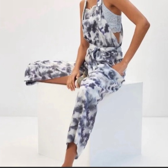 Anthropologie | Cloth & Stone jumpsuit / overalls - Picture 5 of 6